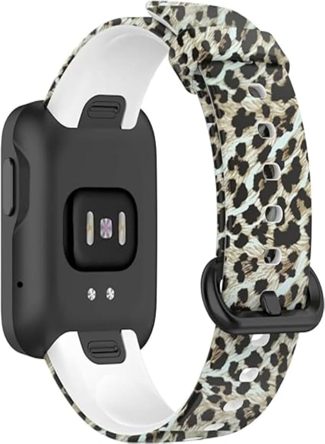 G-Power Silicone Replacement Wrist Band Strap Printed With Tiger Design And High Elasticity Specially For Xiaomi Mi Smart Watches - Multi Color 
