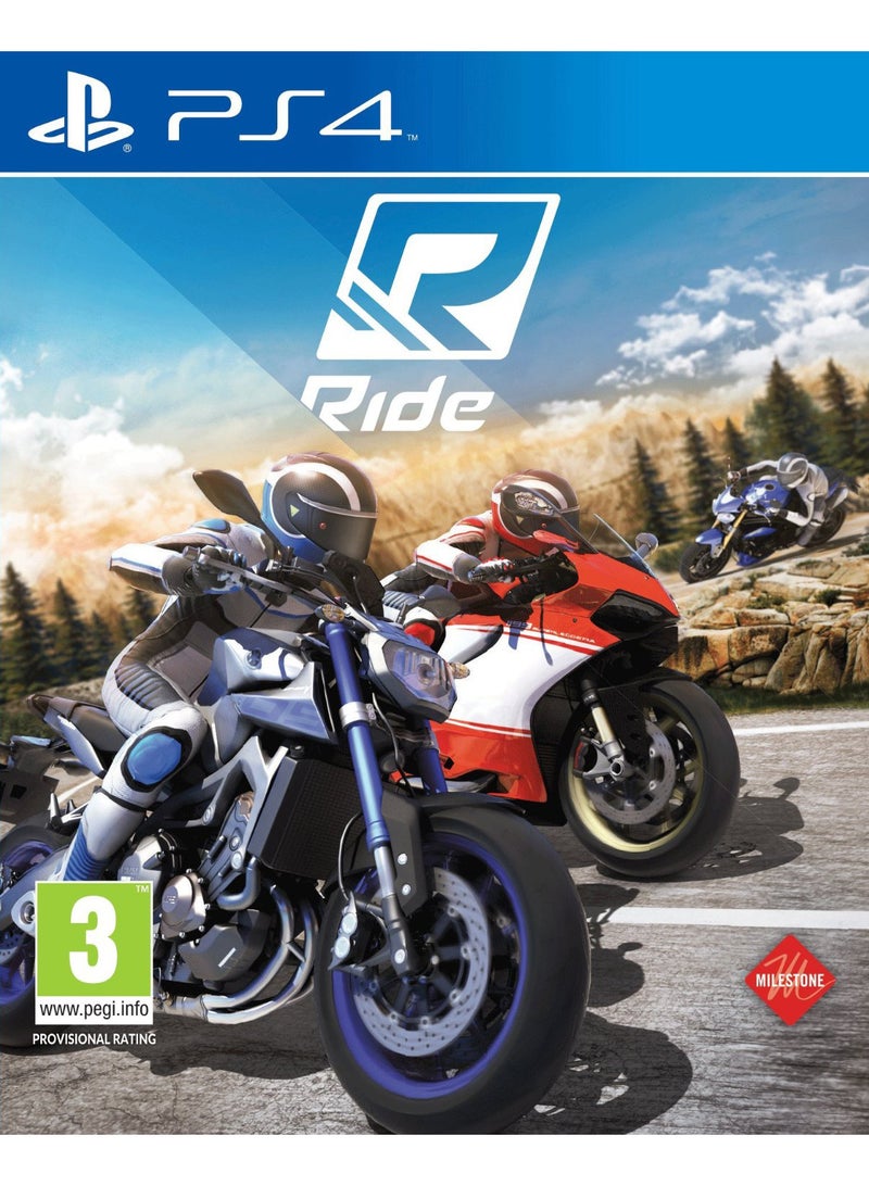 مايلستون لعبة الفيديو "Ride" - (إصدار عالمي) - playstation_4_ps4 - Image 1