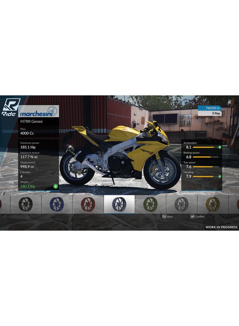 مايلستون لعبة الفيديو "Ride" - (إصدار عالمي) - playstation_4_ps4 - Image 4