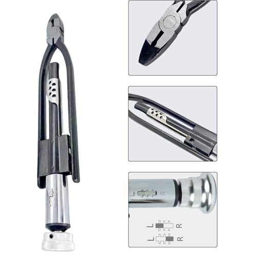 WINTOWIN 9 Inch Reversible Wire Twister Pliers with 50ft Stainless Steel Twist Safety Lock Grip Wire .032, Left and Right Twists, Automotive Wire Tools for Mechanics - Image 5