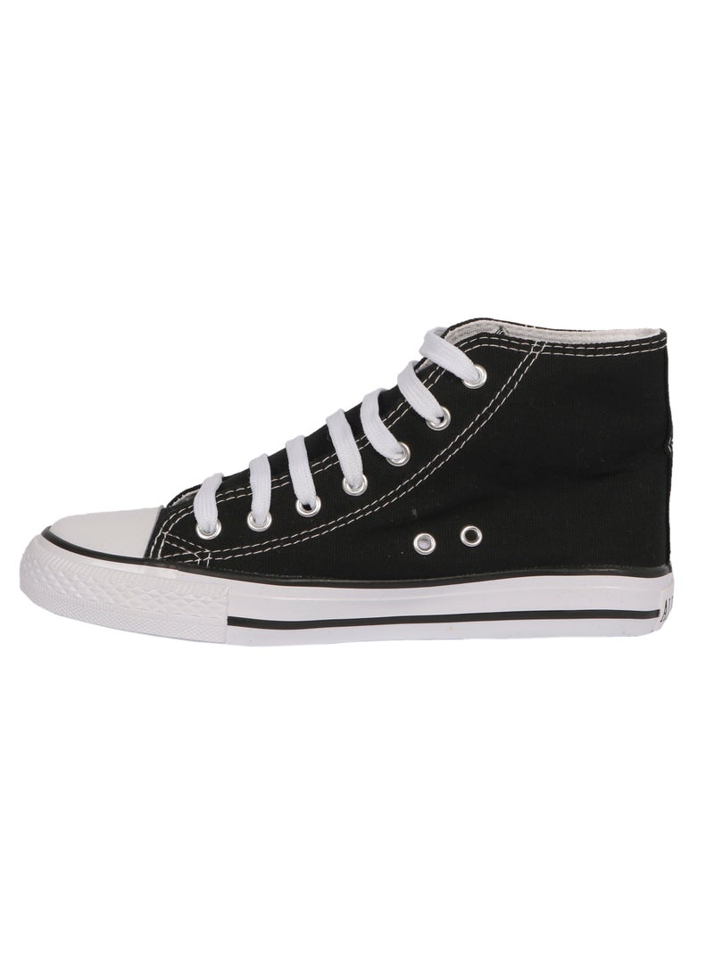 Ladies Shoes High top Black  - Image 4