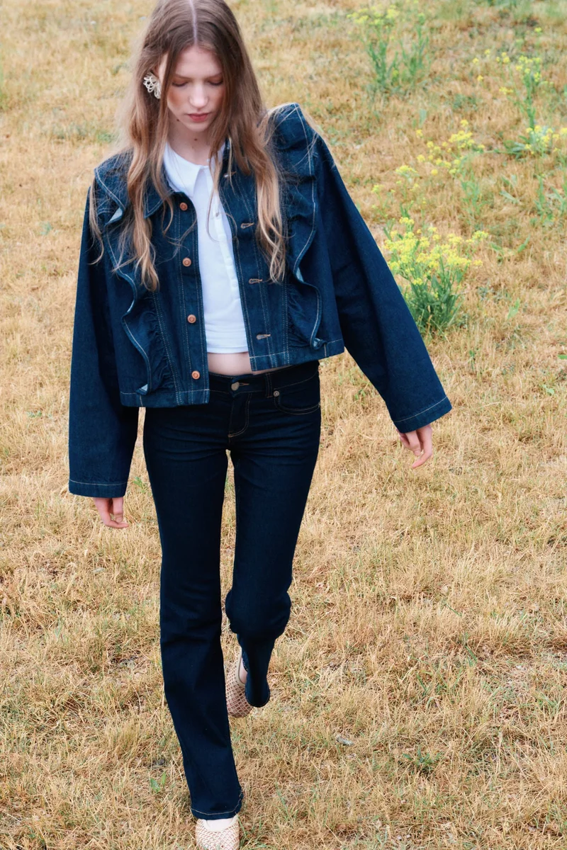 H&M Flared Low Jeans