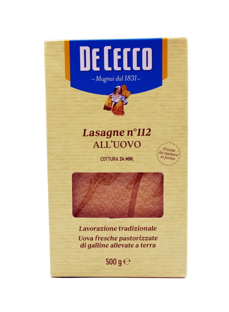 DECECCO مكرونة لازانيا ديشيكو بيضاء 112 - Image 1