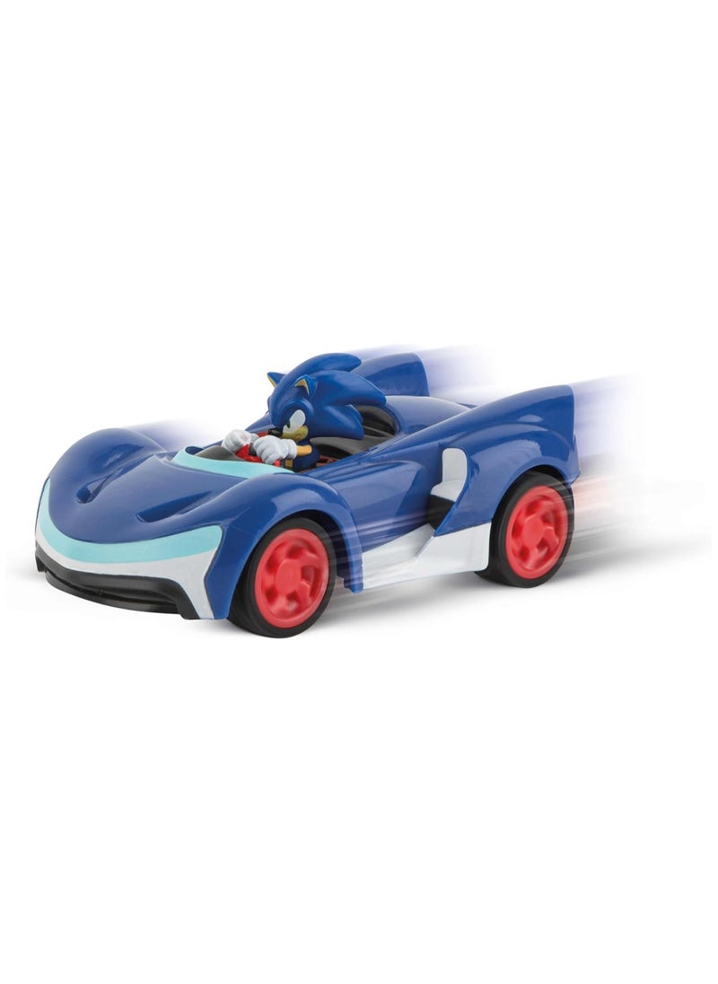 Carrera - Sonic Racing Mini Tails Remote Control Car | For RC Cars |1:43 Scale | Remote Controlled Vehicle | Compatible with Select Carrera Models - Image 1