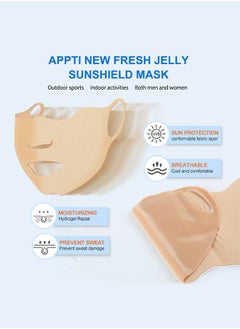 APPTI 5-Piece Golf Sunscreen Facial Mask Outdoor UV Mask Suitable For Outdoor Sports  - Image 4