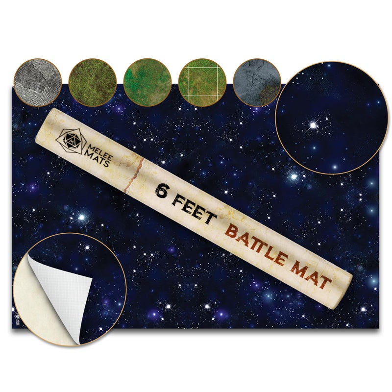 Melee Mats Wargaming Battle Mat 48x72  Terrain for Warhammer 40K Dungeons and Dragons Tabletop RPG Miniatures  Strategy Games  Durable Vinyl Map - Image 2