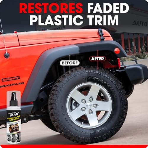 Max Dashboard & Tyre Shiner 200 ML (Pack of 1) - Selected Formula for Long Lasting and Glossy Shine - Image 4