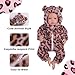 BABESIDE Reborn Baby Doll Clothes Set for 1722 Inch Dolls Cozy Babydolls Clothes with Hat for Lifelike Reborn Baby Doll Accessories Leopard Print - Image 4