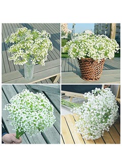 EXCEL IMPEX EXCEL IMPEX Insej Artificial Artificial gypsophila Small Flower Bunch Babys Breath gypsyiesBest Filler for Flower vase Arrangements Pack of 1  - Image 5