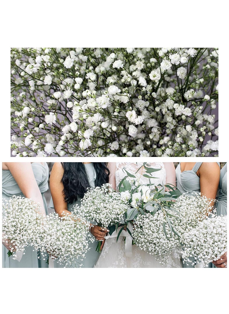 EXCEL IMPEX - EXCEL IMPEX Insej Artificial Artificial gypsophila Small Flower Bunch Babys Breath gypsyiesBest Filler for Flower vase Arrangements Pack of 1 - Image 1