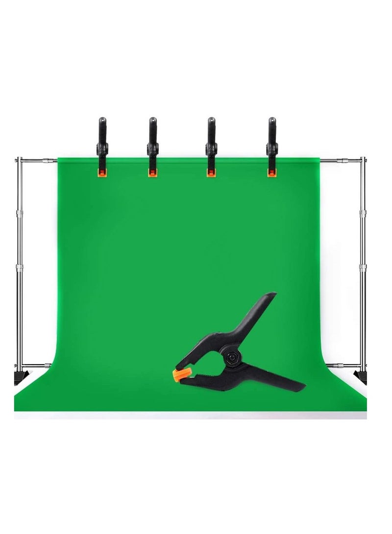 SYOSI Small Spring Clamps, SYOSI 10 Packs of 3.5 Inch Plastic Professional Heavy Duty Clips for Crafts, Backdrop Stand, Photography, Home Improvement - Image 2