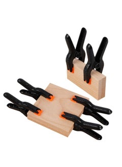 SYOSI Small Spring Clamps, SYOSI 10 Packs of 3.5 Inch Plastic Professional Heavy Duty Clips for Crafts, Backdrop Stand, Photography, Home Improvement  - Image 3