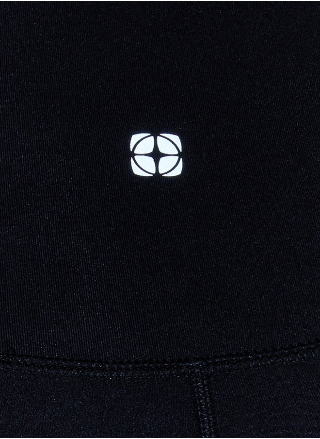 trendyol - Black Brushed Recovery Matte and Soft Fabric Full Length Knitted Sports Tights THMSS24TY00025 - Image 1