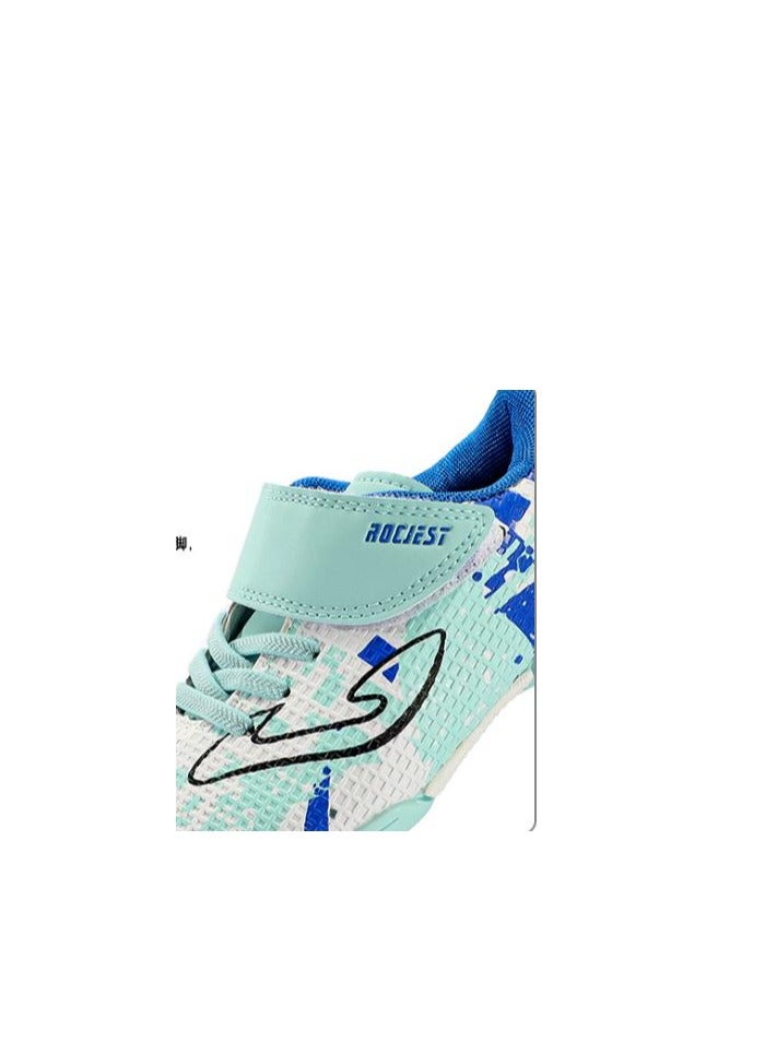 Children's Professional Football Shoes With Broken Nails, Anti Slip Training Shoes, Velcro Sneakers  - Image 5