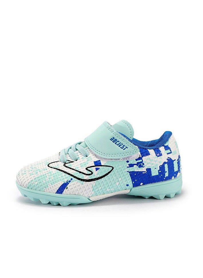 Children's Professional Football Shoes With Broken Nails, Anti Slip Training Shoes, Velcro Sneakers  - Image 1