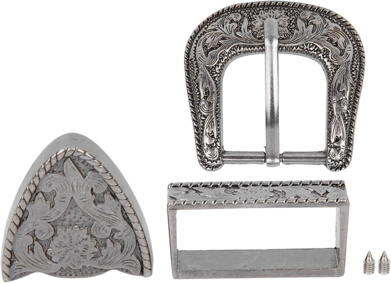 Zopsc Vintage Style Alloy Waist Belt Buckle Set for Men and Women, Fine Workmanship Dragon Pattern Design, 25mm/30mm/40mm Inner Diameter, 1 Set of Buckles (Inner diameter 30mm) - Image 3