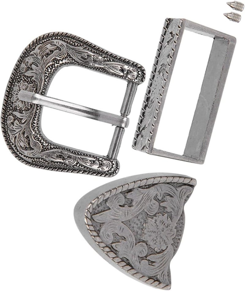 Zopsc Vintage Style Alloy Waist Belt Buckle Set for Men and Women, Fine Workmanship Dragon Pattern Design, 25mm/30mm/40mm Inner Diameter, 1 Set of Buckles (Inner diameter 30mm) - Image 5