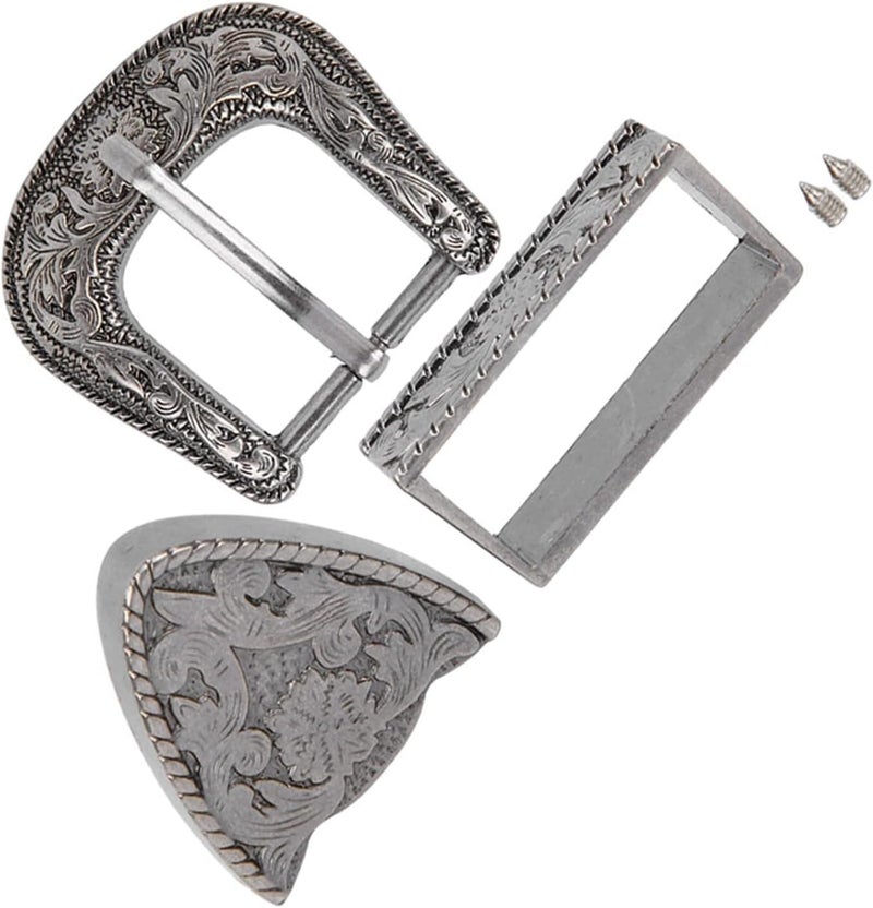 Zopsc Vintage Style Alloy Waist Belt Buckle Set for Men and Women, Fine Workmanship Dragon Pattern Design, 25mm/30mm/40mm Inner Diameter, 1 Set of Buckles (Inner diameter 30mm) - Image 2