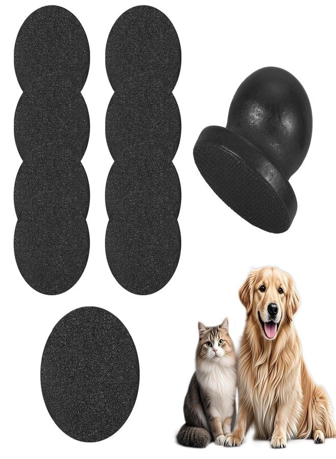 NCXFTP Dog Nail File Board, 10-Piece Pet Grooming Kit with Multiple Grit Options, Ergonomic Design for Precise Nail Trimming, Dog Nail Scratch Board with Replaceable Sandpapers for Regular Pet Care - Image 1