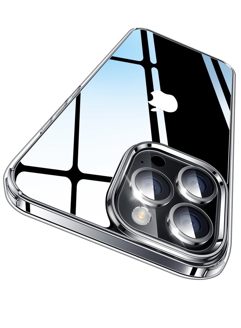 ELTRAZONE iPhone 15 Pro Max Case Crystal Clear, [Never Yellow Technology] [10FT Mil-Grade Protection] Transparent Slim Cover Women Men iPhone 15 ProMax Case 6.7'' 2023, Clear - Image 1