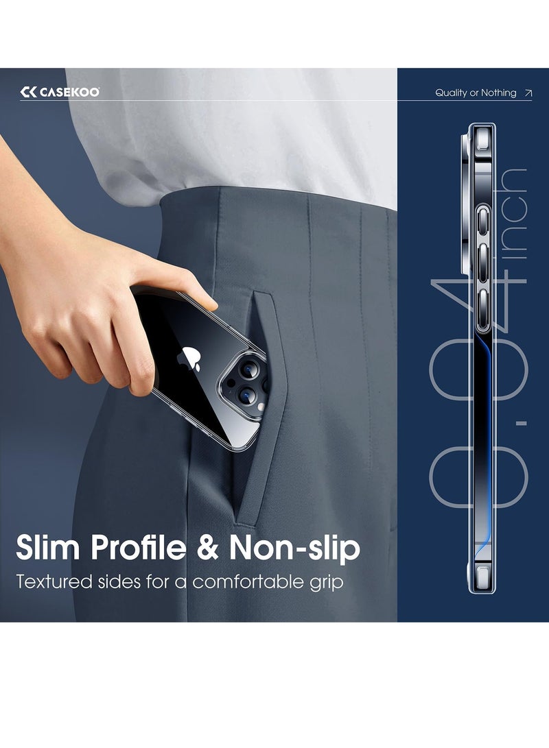 ELTRAZONE iPhone 15 Pro Max Case Crystal Clear, [Never Yellow Technology] [10FT Mil-Grade Protection] Transparent Slim Cover Women Men iPhone 15 ProMax Case 6.7'' 2023, Clear - Image 5