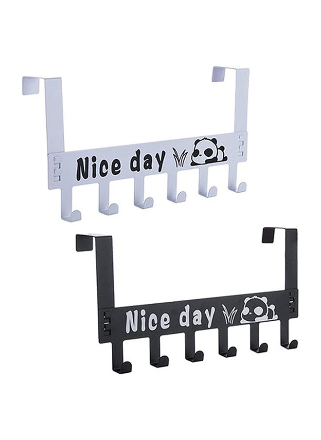 Generic Mop And Broom Tool Holder Organizer T56 Multipurpose Wall Mounted Non Slide Storage Hooks Racks And Towels Keys Tools Hanger Include Screws For Indoor Kitchen Garden Bathroom And Garage.one piece 