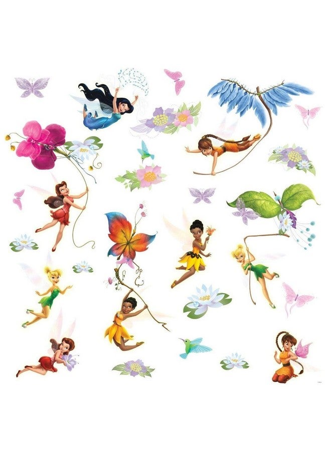 RoomMates Rmk1493Scs Disney Fairies Peel And Stick Wall Decals - Image 1