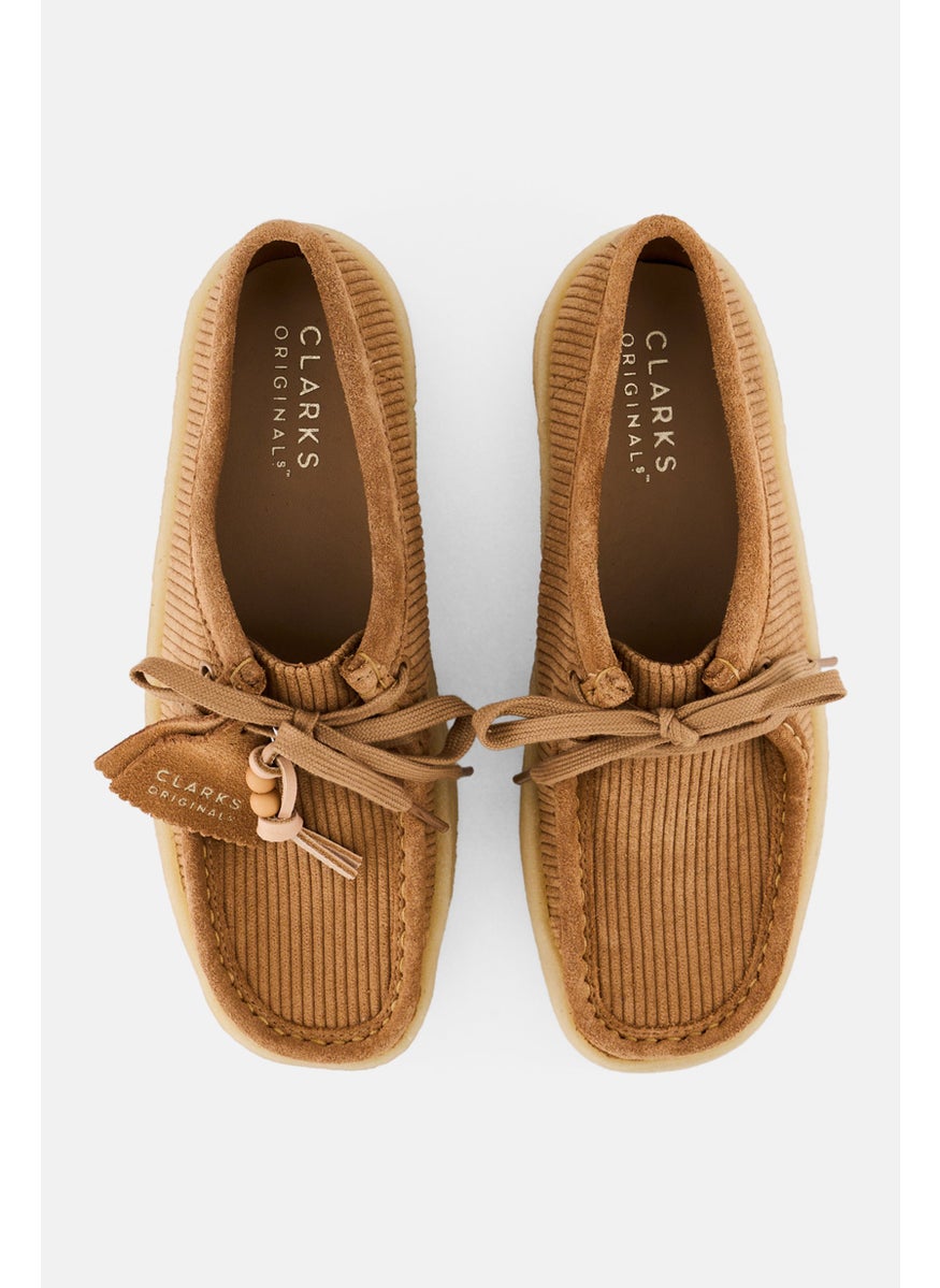 clarks Women Lace Up Casual Shoes, Tan  - Image 3