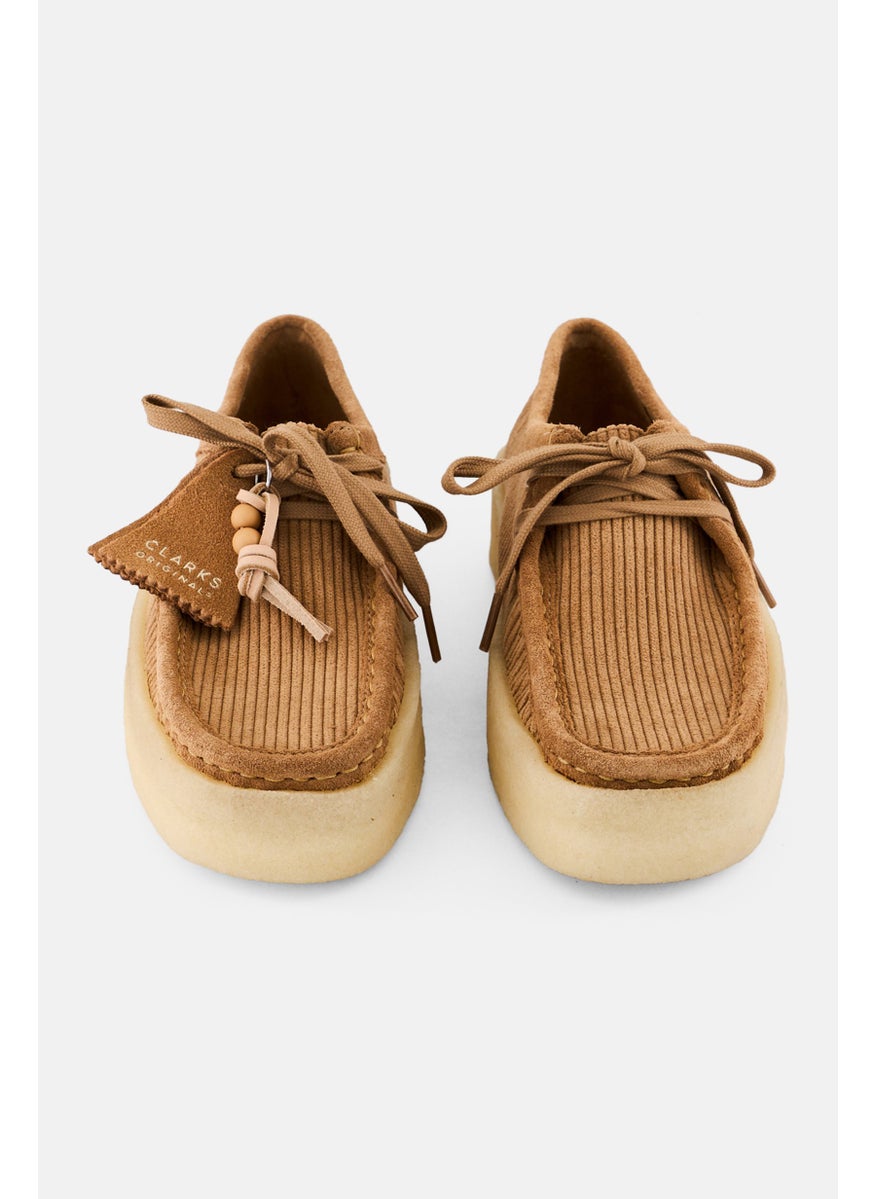 clarks Women Lace Up Casual Shoes, Tan  - Image 4