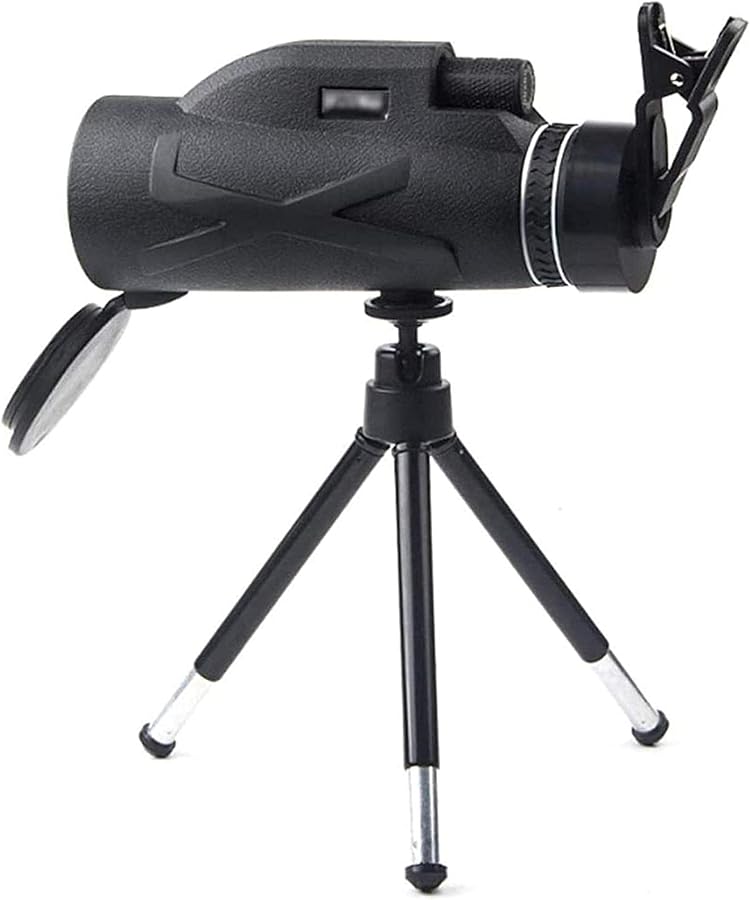 80x100 HD Monocular Telescope With Phone Adaptor Tripod For Hiking Spotting Scope - Image 1