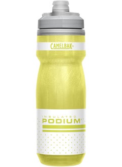 CAMELBAK Podium Chill Insulated Bike Water Bottle 21 Oz, Reflective Yellow  - Image 4