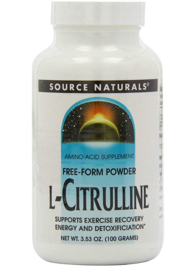 Source Naturals Source Naturals L-Citrulline Powder, Supports Exercise Recovery, Energy, and Detoxification - 100g  - Image 4