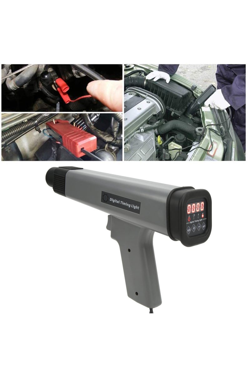 erorex Digital Engine Timing Light Inductive Strobe Timing Light 12V Ignition Timing Light for Car Motor... - Image 3