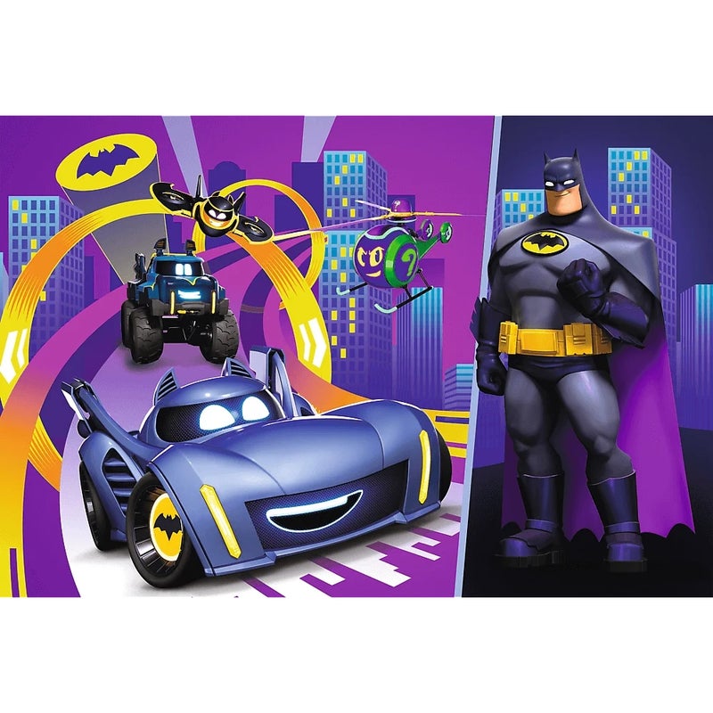 Trefl - Batwheels Batman and His Vehicles Puzzle 60 Pieces - 17400 - Image 2