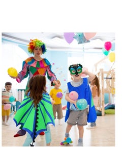 Generic Dinosaur Cape for Kids, Dinosaur Wings Costume, with Dinosaur Mask, Kids Dragon Cape, for Kids Dress Up for Boys Cosplay, Themed Party and Fancy Dress, for 4-9 Years  - Image 2