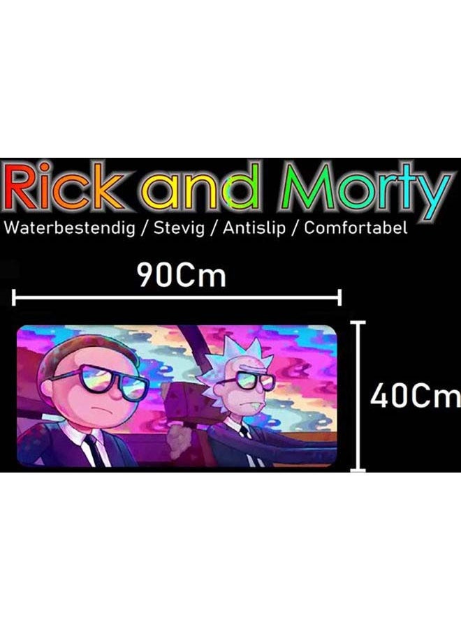 Wish Professional Gaming Mouse Pad, Custom Design Stitched Edges Waterproof Non-Slip Rubber Base Mousepad Great for Laptop, Computer & PC(90x40 rkmojingA9)  - Image 4
