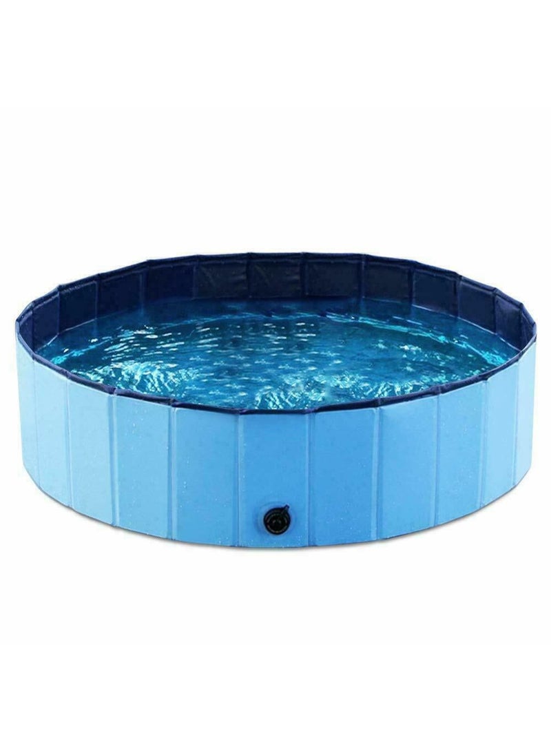 KSYN KO-KO Foldable Baby Bath Tub - Portable Collapsible PVC Tub for Infant Toddler Bathing, Splash Pool & Swimming - Image 1