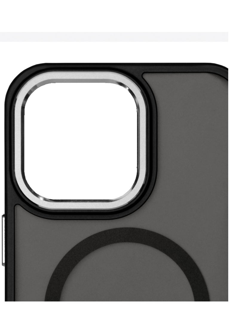 ELLAGECASE حافظة أنيقة لجهاز iPhone 15 Pro Max، حماية كاميرا قوية، مضادة للصدمات، حماية معززة، متوافقة مع ماغسيف والشحن اللاسلكي - Image 2