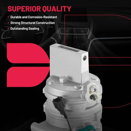 BDFHYK 58892 Air Conditioning A/C Compressor Compatible with Nissan March 2012-2018, Juke 2012-2014, Note 2014-2017 L4 1.6L, Tiida 2013-2014, Versa 2011-2019, Replace# 6513076 - Image 4