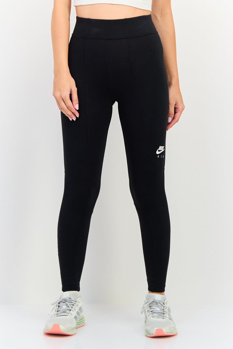 Nike سراويل تدريب رياضية نسائية قابلة للسحب، سوداء - Image 1