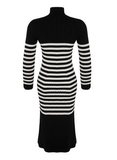 Black Maxi Knitwear Striped Dress TWOAW24EL00091 - pzsku/Z7EE538A3965560360219Z/45/_/1730941091/3f686921-e325-43f7-a123-91223c5d19fe