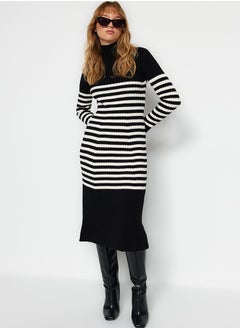 Black Maxi Knitwear Striped Dress TWOAW24EL00091 - pzsku/Z7EE538A3965560360219Z/45/_/1730941099/b4dc44f0-e294-48fe-907c-ef0d6f2abba7