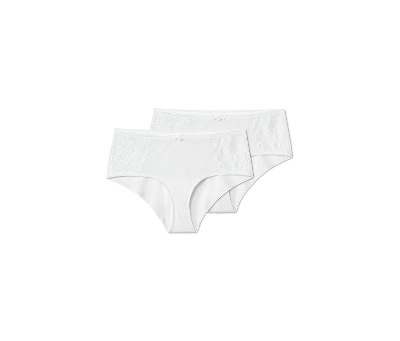 Tchibo Women 2 Pieces Lace Panties, White  - Image 2