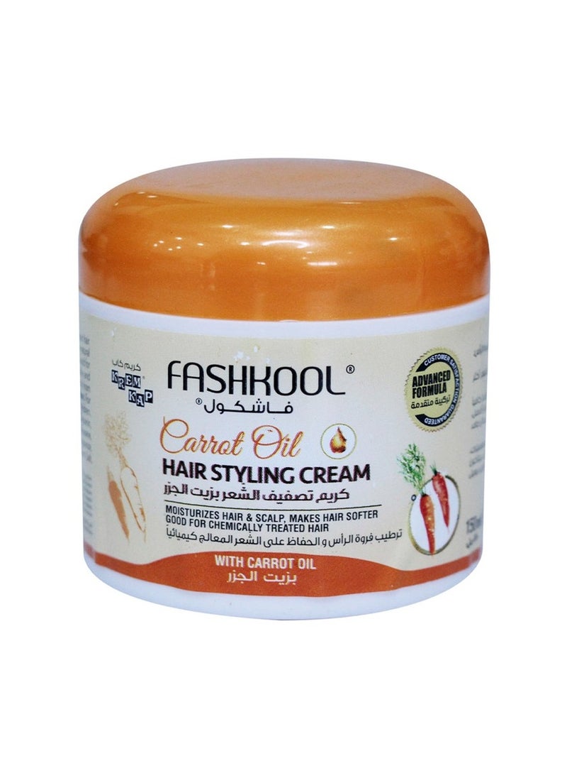 Fashkool - Fashkool Hair Styling Cream Carrot Oil 150 G - Image 1