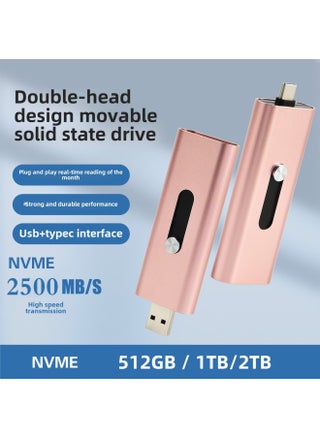Solid State Mobile Hard Drive 1TB 2 In 1 TYPE C USB 3.2 High Speed NVME Mobile Phone Computer-Capacity:1TB-Interface:USB 3.0 - pzsku/Z7EE59DEB251C84C76ADAZ/45/1744016160/da3b9e37-8999-49e9-9abe-801d660a4de4