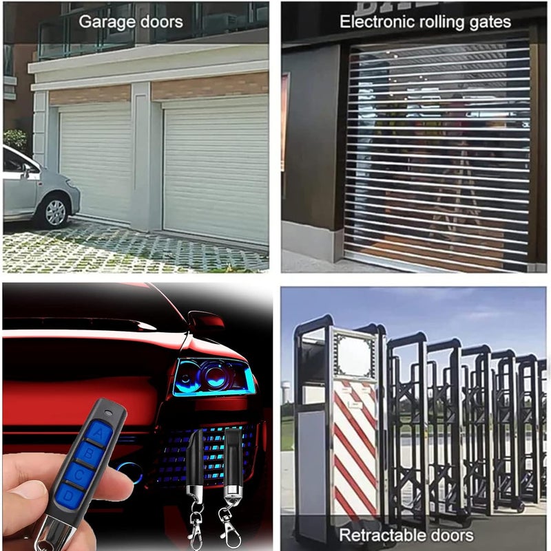 klarako Remote Control Duplicator for Cars, 4-in-1 Remote Control Duplicator, Remote Control Duplicator, Remote Control Duplicator Garage, Garage Door Remote, 4 in 1 Remote Control Duplicator (4PCS) - Image 5