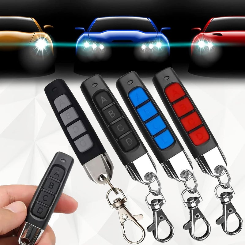 klarako Remote Control Duplicator for Cars, 4-in-1 Remote Control Duplicator, Remote Control Duplicator, Remote Control Duplicator Garage, Garage Door Remote, 4 in 1 Remote Control Duplicator (4PCS) - Image 1