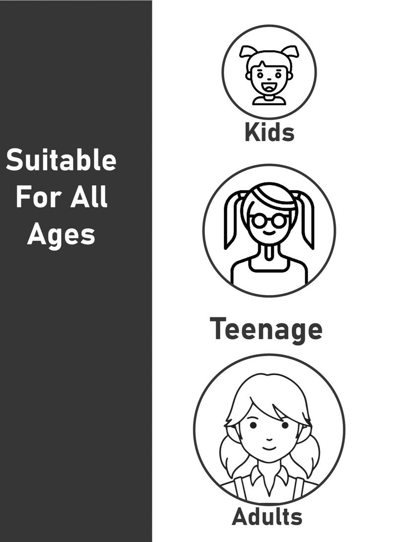 Loquat 100 pcs Thick Cotton Hair Ties, Girls Hair Bands Elastic Hair Bands Hair Accessories 100pcs Multicolor - Image 3