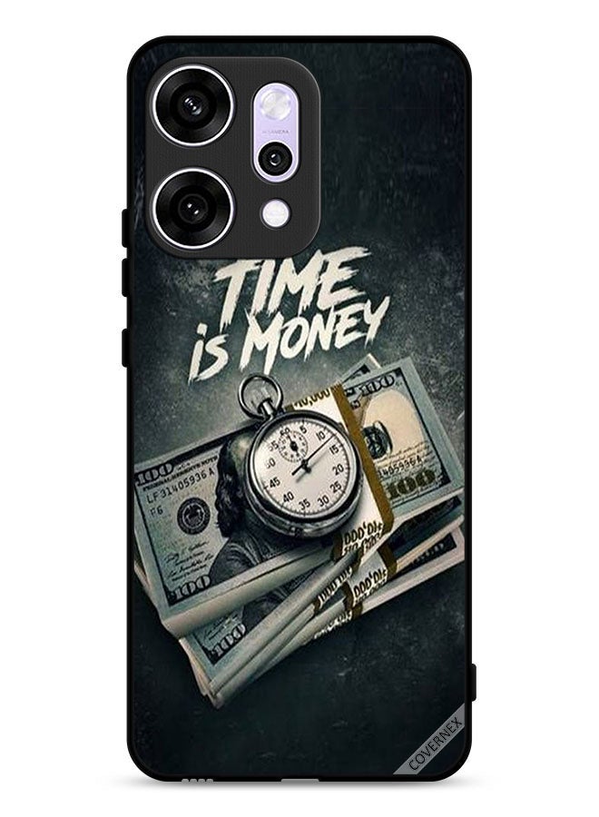 Covernex Oppo Reno14 Protective Case Cover Time Is Money - Image 1
