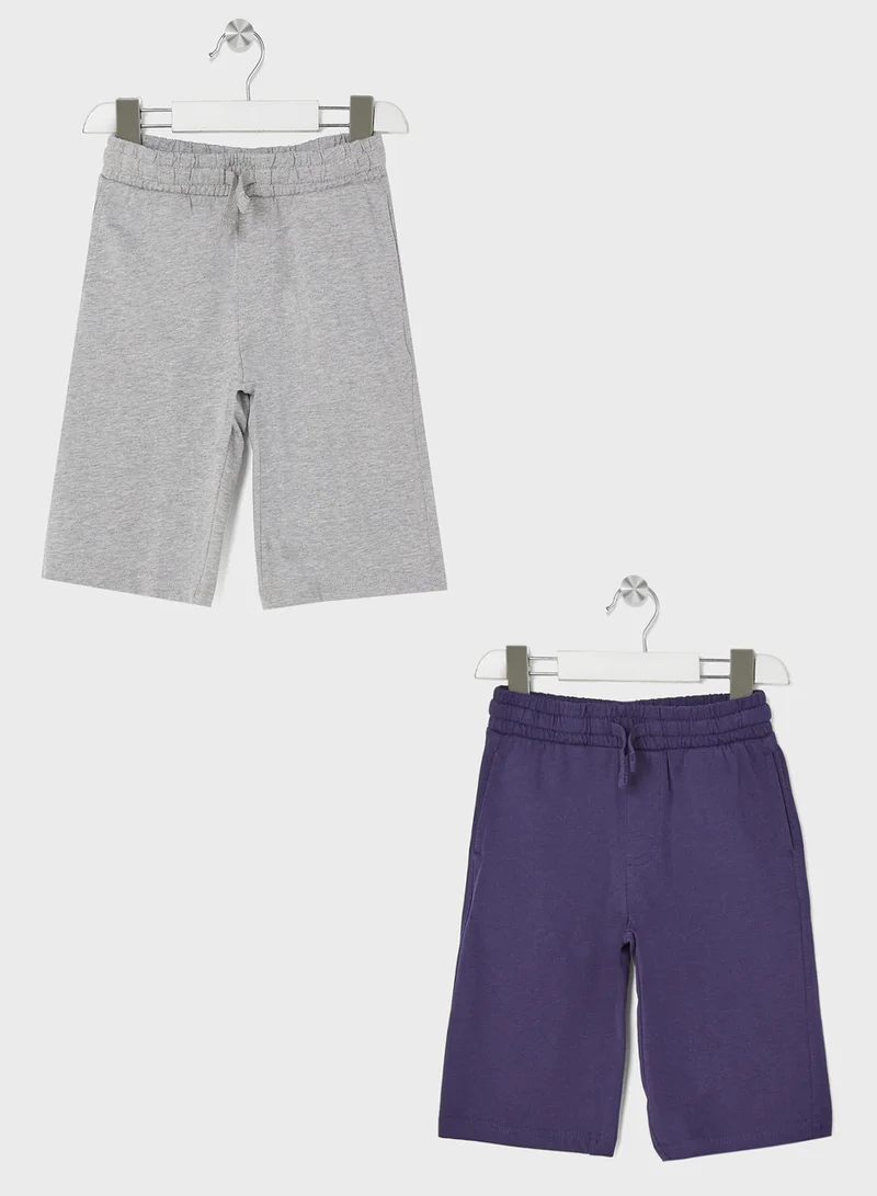 mothercare Kids 2 Pack Essential Shorts